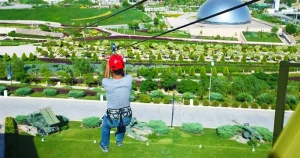 تنهایی کجا برم تو تهران: زیپ لاین