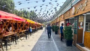 بهترین مکان برای تفریح در پاییز در تهران: باب همایون