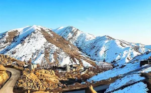 بهترین جا برای برف بازی در تهران : کن