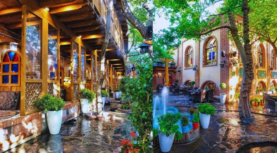 بهترین رستوران های روباز تهران